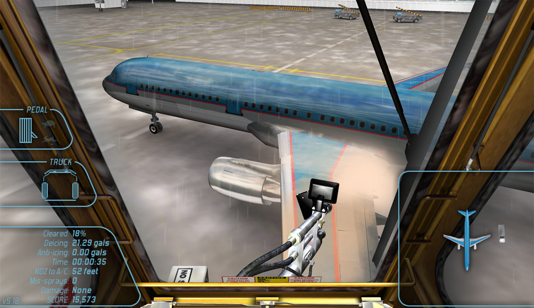 Aircraft Deicing Training Simulation
