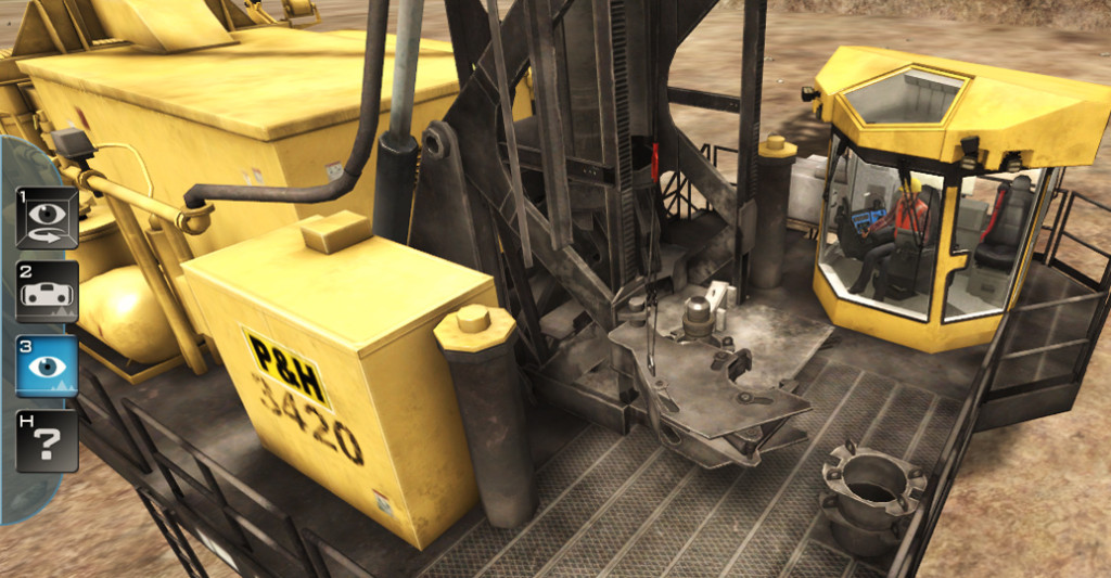 Blasthole Drill Training Simulator