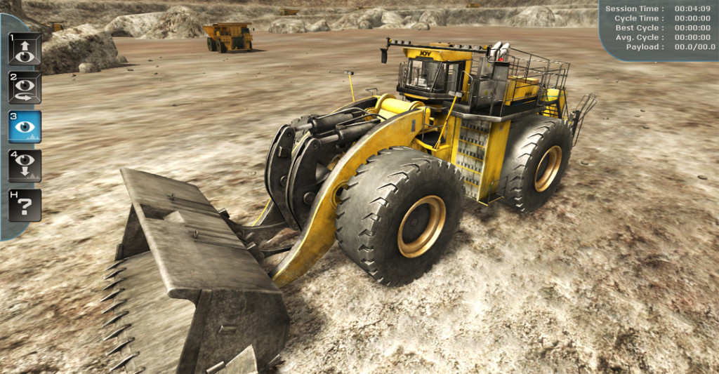 P&H L-2350 Wheel Loader Training Simulator