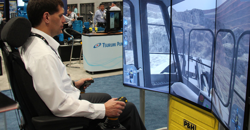 Front End Loader Training Simulator