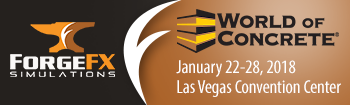 ForgeFX Training Simulations - World of Concrete 2018