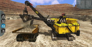 Rope Shovel Training Simulator