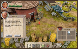 Heifer International Virtual Village Educational Simulation