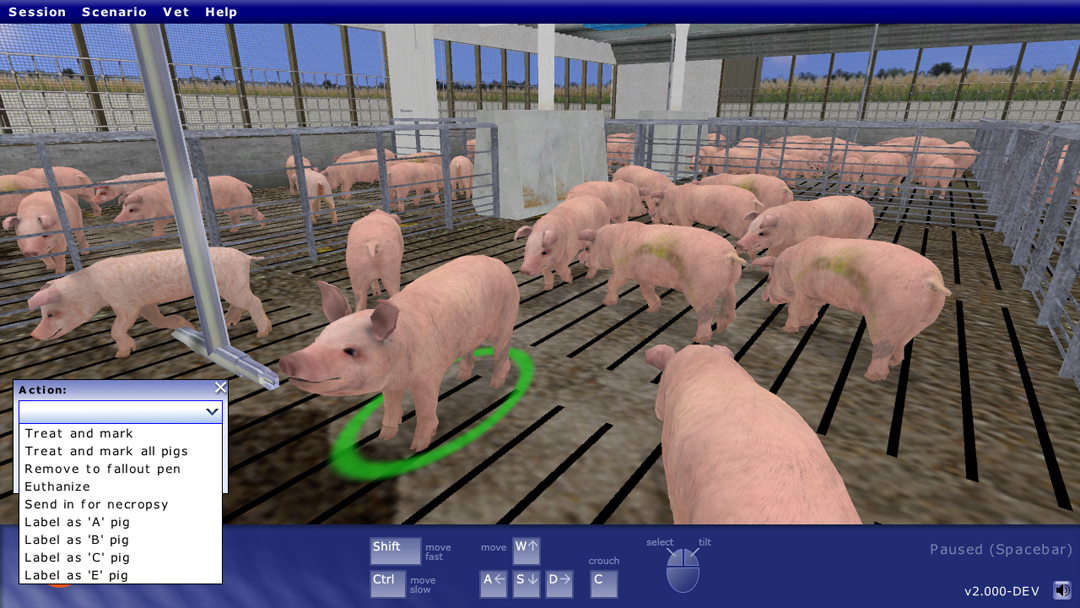 Livestock Production Training Simulator