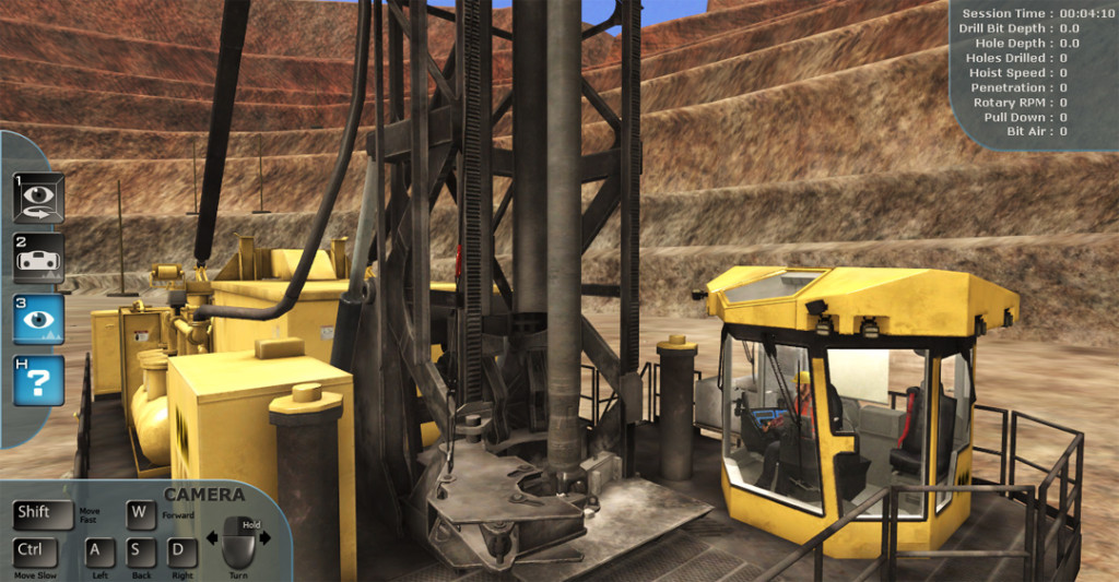 Mining Equipment, Blasthole Drill Training Simulator Simulations