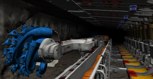 Joy Global Underground Mining Longwall Simulator