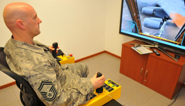 Air Force Mobility Squadron Aircraft Deicing Simulator