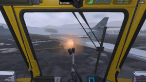 Aircraft Deicing Operator Training Simulator