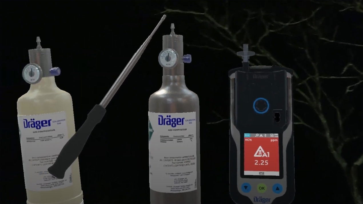 CBRND HoloTrainer Enhanced Warfighter Augmented Trainer, Draeger Augmented Reality Training Simulator Developed by ForgeFX Simulations and SciTech Services for JPEO-CBRN