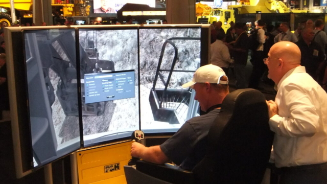 Komatsu Electric Rope Shovel Simulator