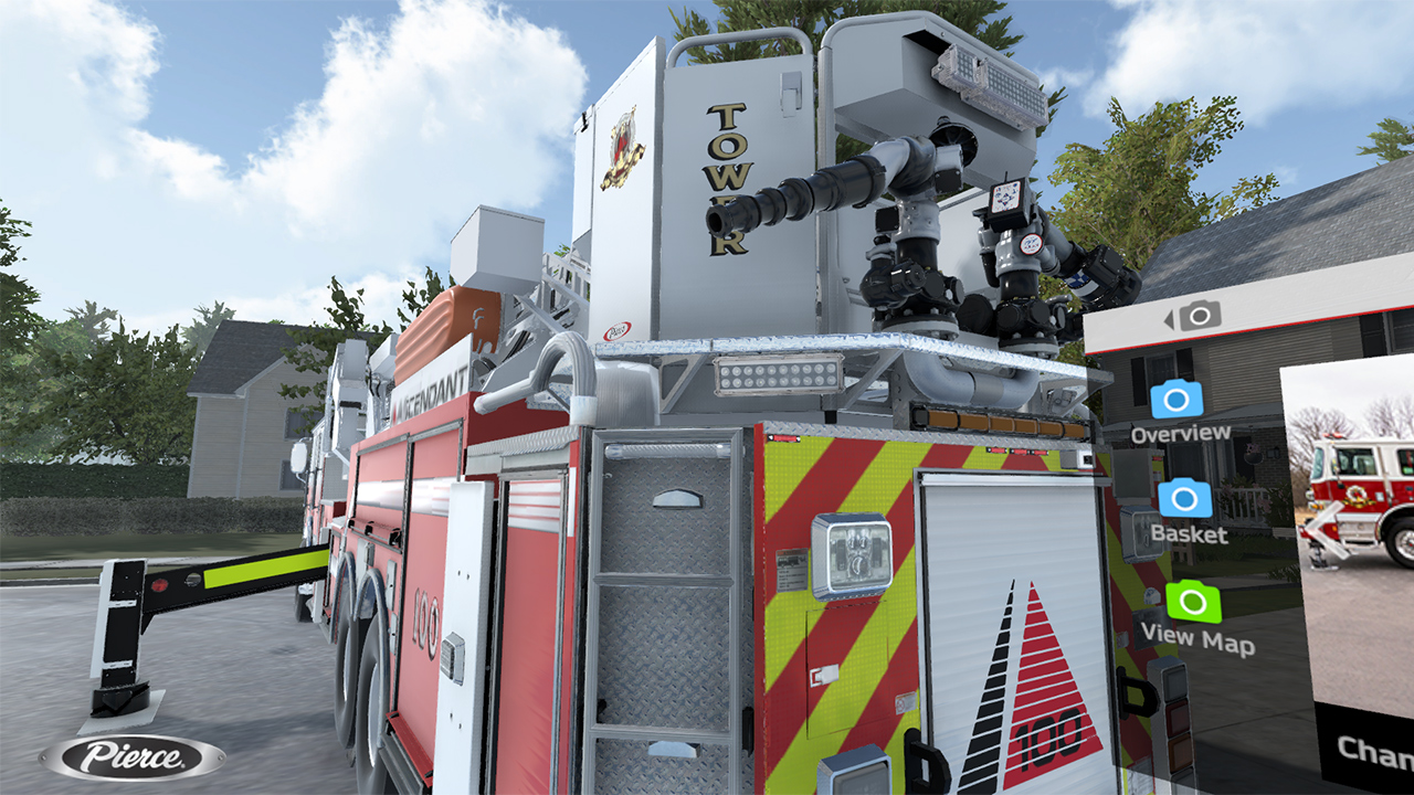 Fire Engine Training Simulator