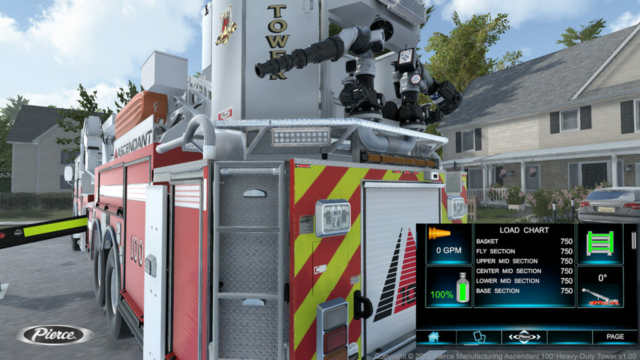 Fire Truck Simulation Load Chart