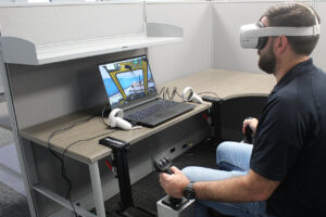 ForgeFX Simulations, Global Ground Support, Mobile Aircraft Deicing Simulator, Meta™Quest