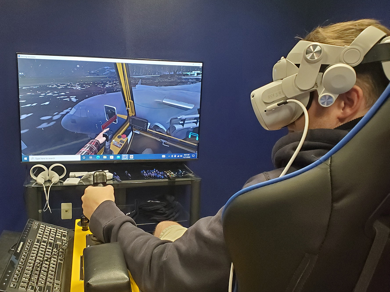 ForgeFX Simulations, Meta Quest Aircraft Deicing Training Simulator for Global Ground Support