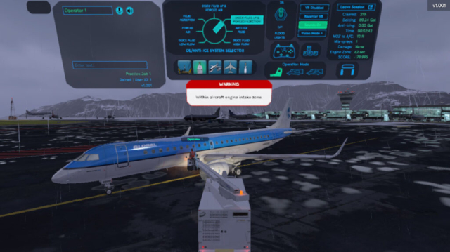 ForgeFX Simulations De-Icing Simulator for Global Ground Support
