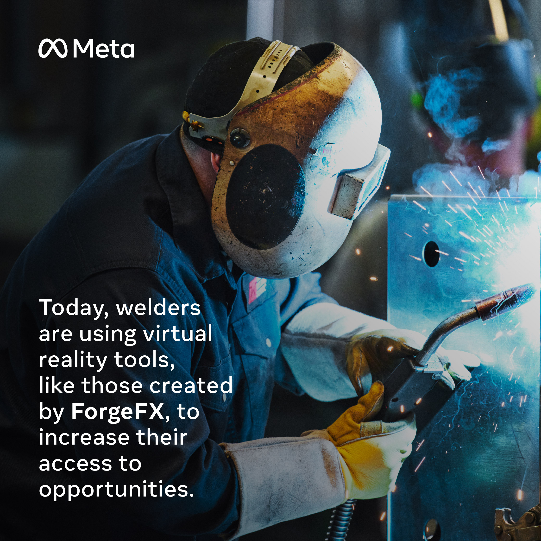Today, welders are using virtual reality tools, like those created by ForgeFX, to increase their access to opportunities.