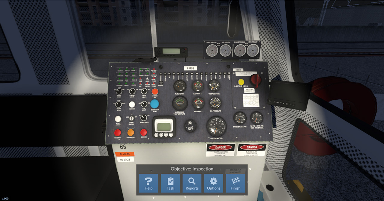 ForgeFX Simulations Washington Metro Heavy Rail Training Simulator