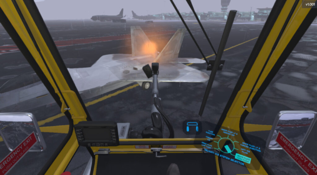 Global Ground Support Aircraft De-Icing Simulator by ForgeFX Simulations