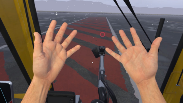 Virtual Hands, Global Ground Support Aircraft De-Icing Simulator by ForgeFX Simulations