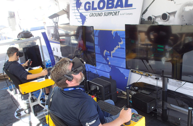 Global Ground Support VR Deicing Simulator by ForgeFX Simulations