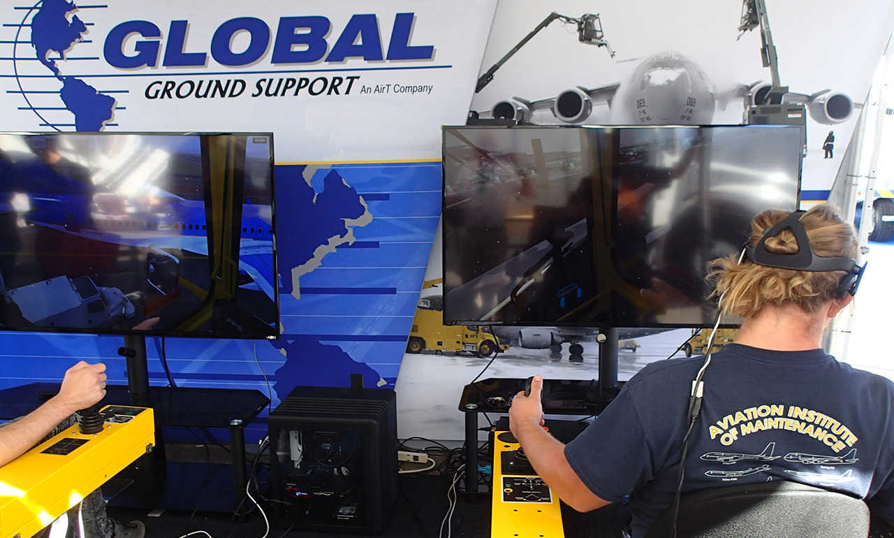 Global Ground Support Virtual Reality Training Simulator by ForgeFX Simulations