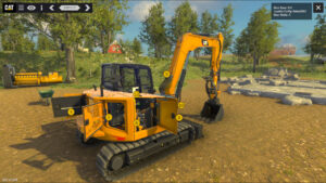 Heavy Equipment Operator Training Simulator Walkaround Inspection