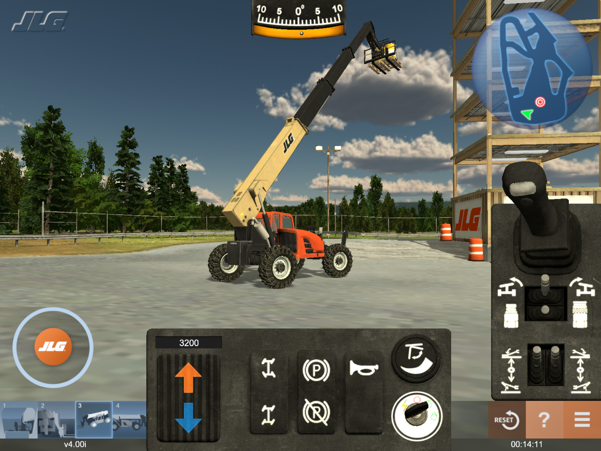 JLG Telehandler Operator Training Simulator by ForgeFX Simulations