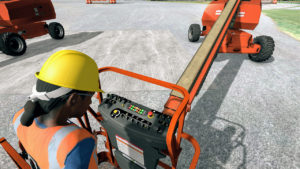 JLG Immersive Training Simulator Task-Based Scenarios