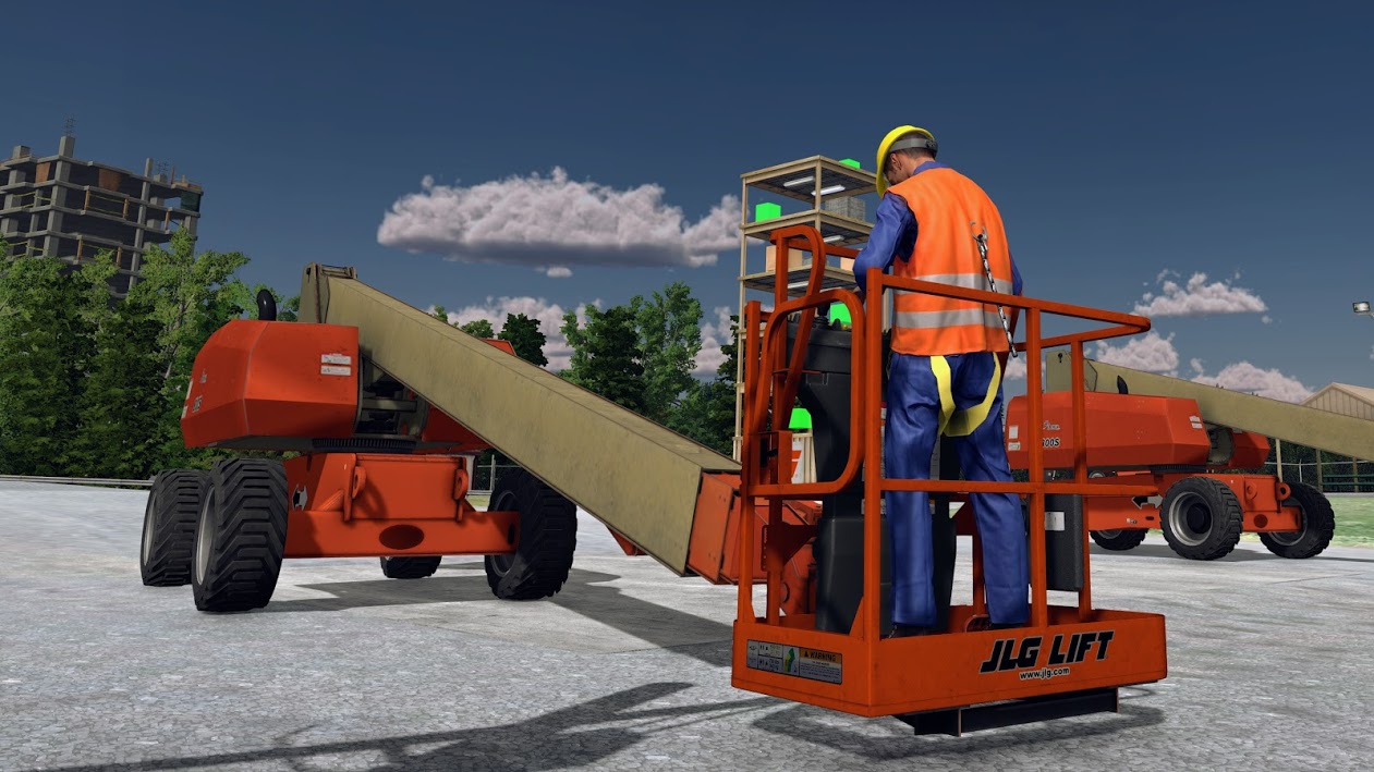 JLG Industries Virtual Equipment Training Simulator