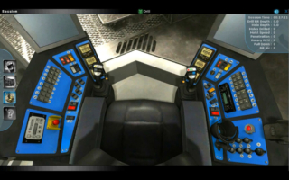 Komatsu Drill Operator Controls Training Simulator