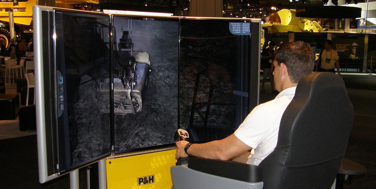 Komatsu Training Simulator