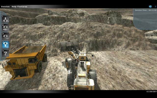 Komatsu Frontend Loader Training Simulator by ForgeFX