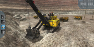 Komatsu Rope Shovel Training Simulator