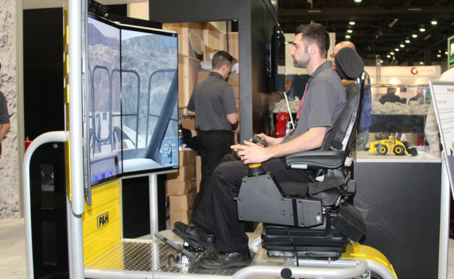 Komatsu L2350 Loader Operator Training Simulator by ForgeFX Simulations