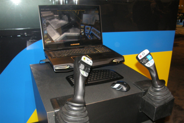 Komatsu Laptop Based Drill Operator Training Simulator by ForgeFX Simulations