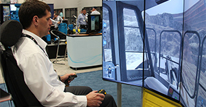 Komatsu Mining Corporation Front-End Loader Training Simulator