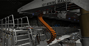 Komatsu Mining Underground Longwall System Training Simulator