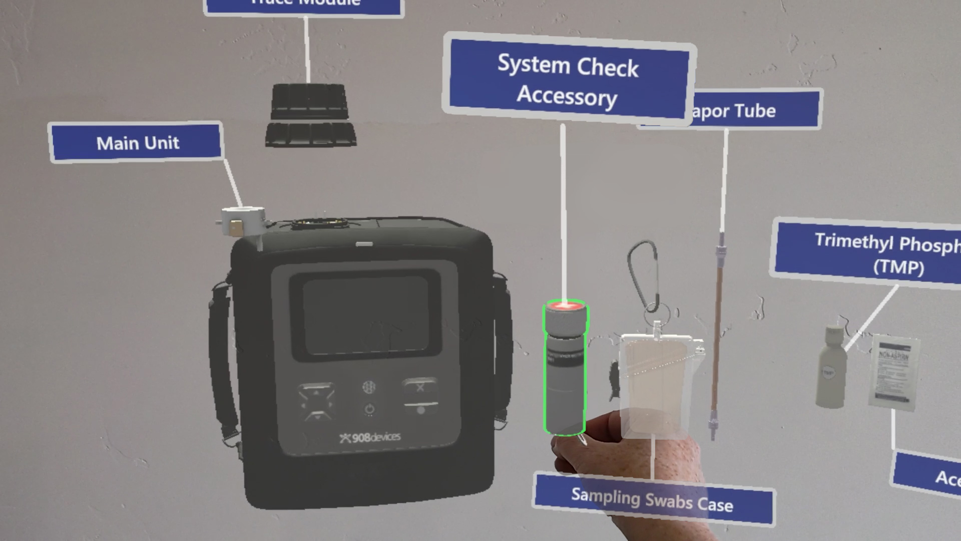 MX908 Augmented Reality Training Simulator