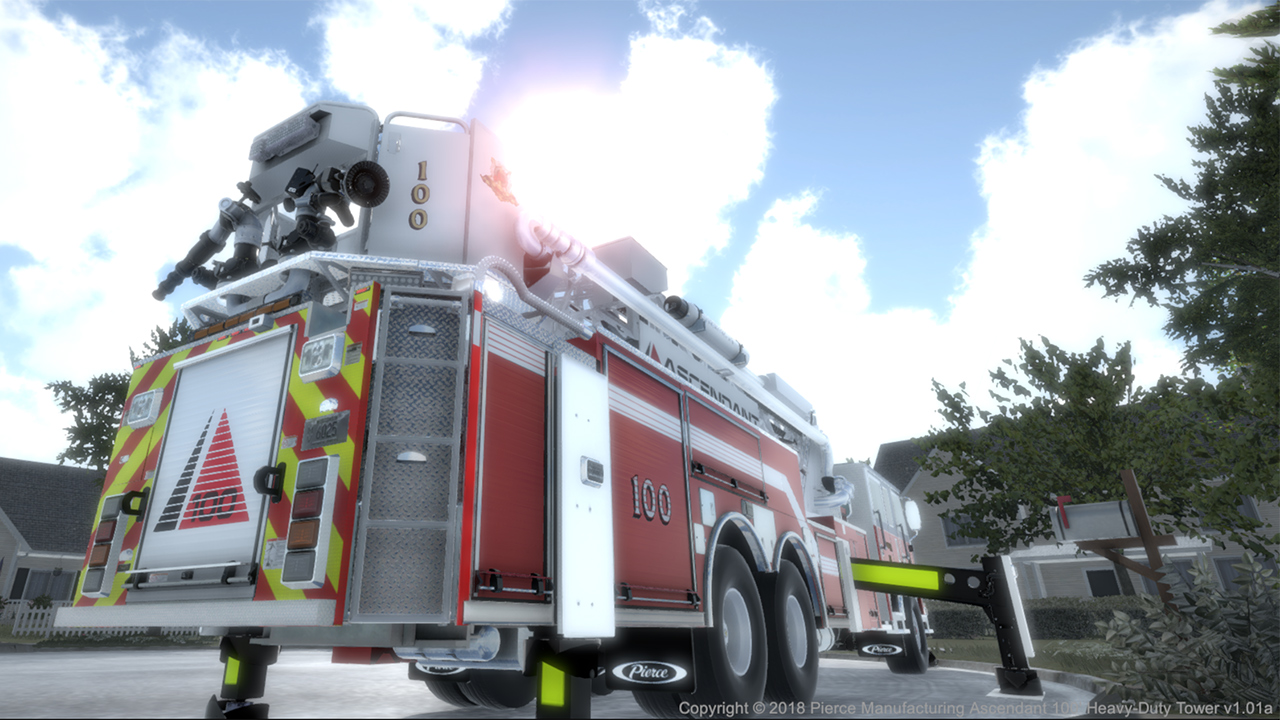 Pierce Ascendant Firetruck Simulator