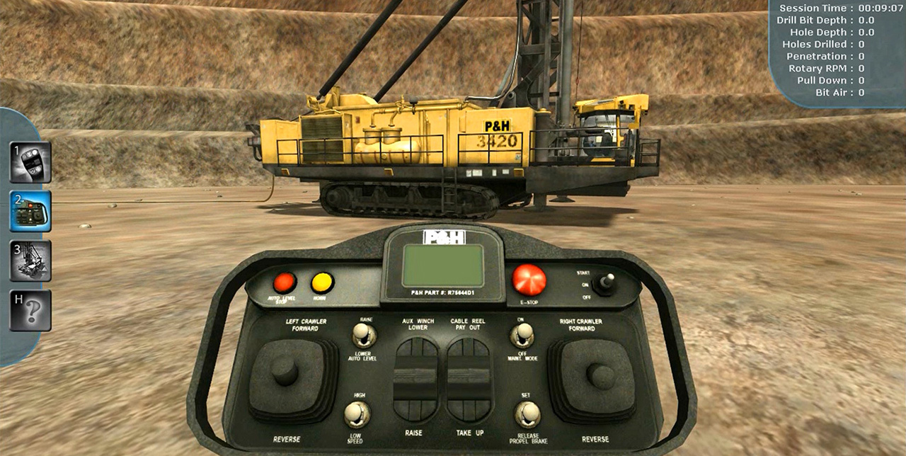 Remote Operator Training Simulator