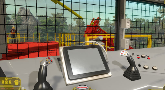 Schramm Oil Gas Rig Operator Training Simulator