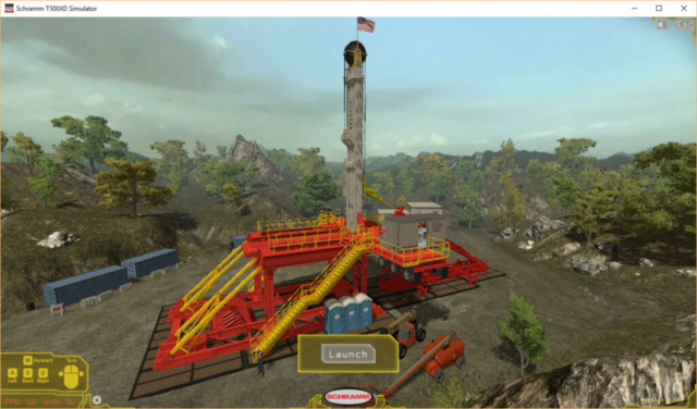 Schramm Oil and Gas Rig Training Simulator
