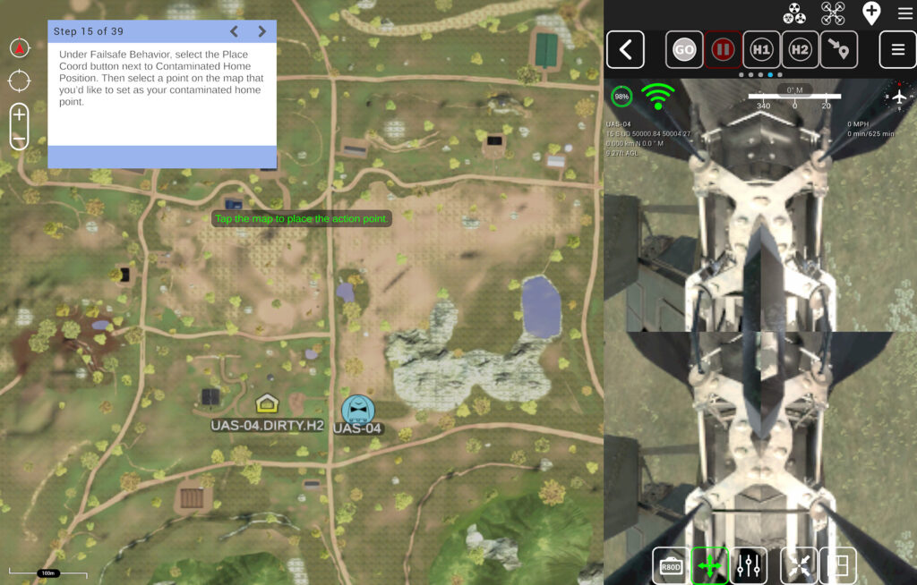 Remote Uas Operator Animation Simulated-UAS-Operator-View-Prior-to-Launch - ForgeFX Simulations