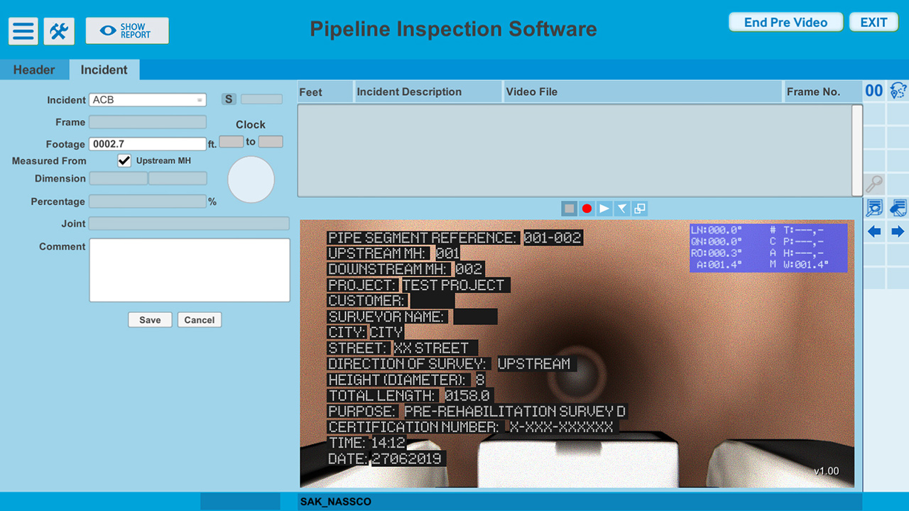 Simulation-Based Pipeline Inspection Training