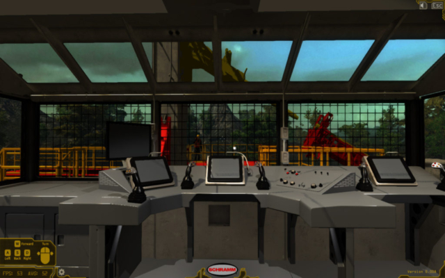 Simulation Based-Training Hydraulic Drill-Rig Operator Control Room