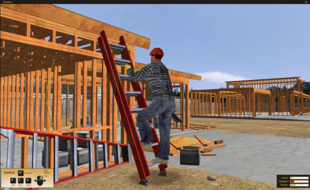 State Compensation Insurance Fund Ladder Safety Training Simulation Software