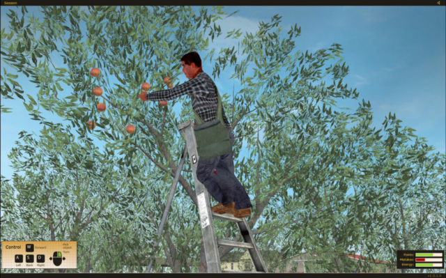 State Compensation Insurance Fund Safety Agricultural Ladder Safety Training Simulator by ForgeFX Simulations