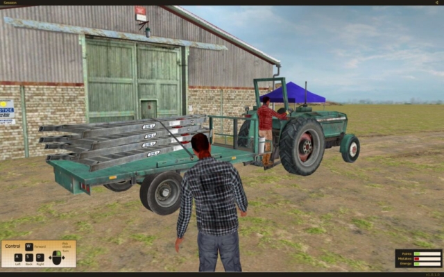 State Compensation Insurance Fund Safety Training Simulator Tractor Safety