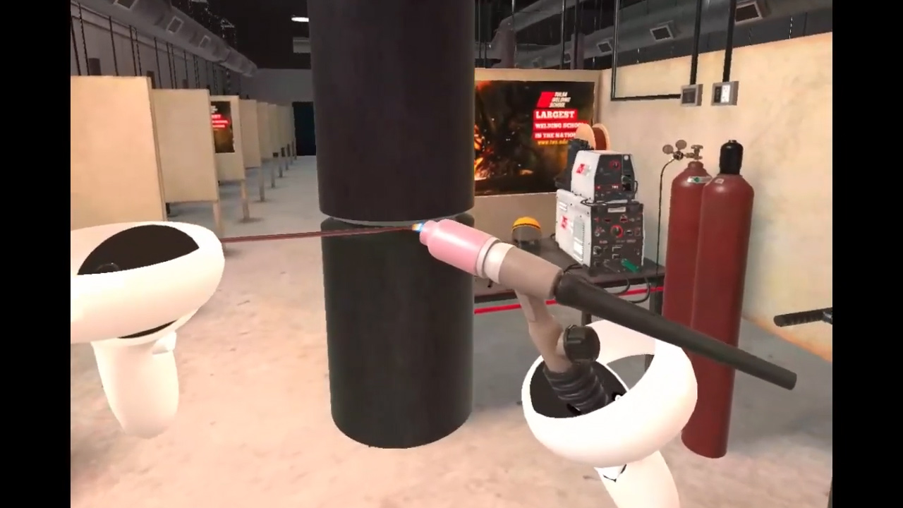 Virtual Reality Welding Training Simulator