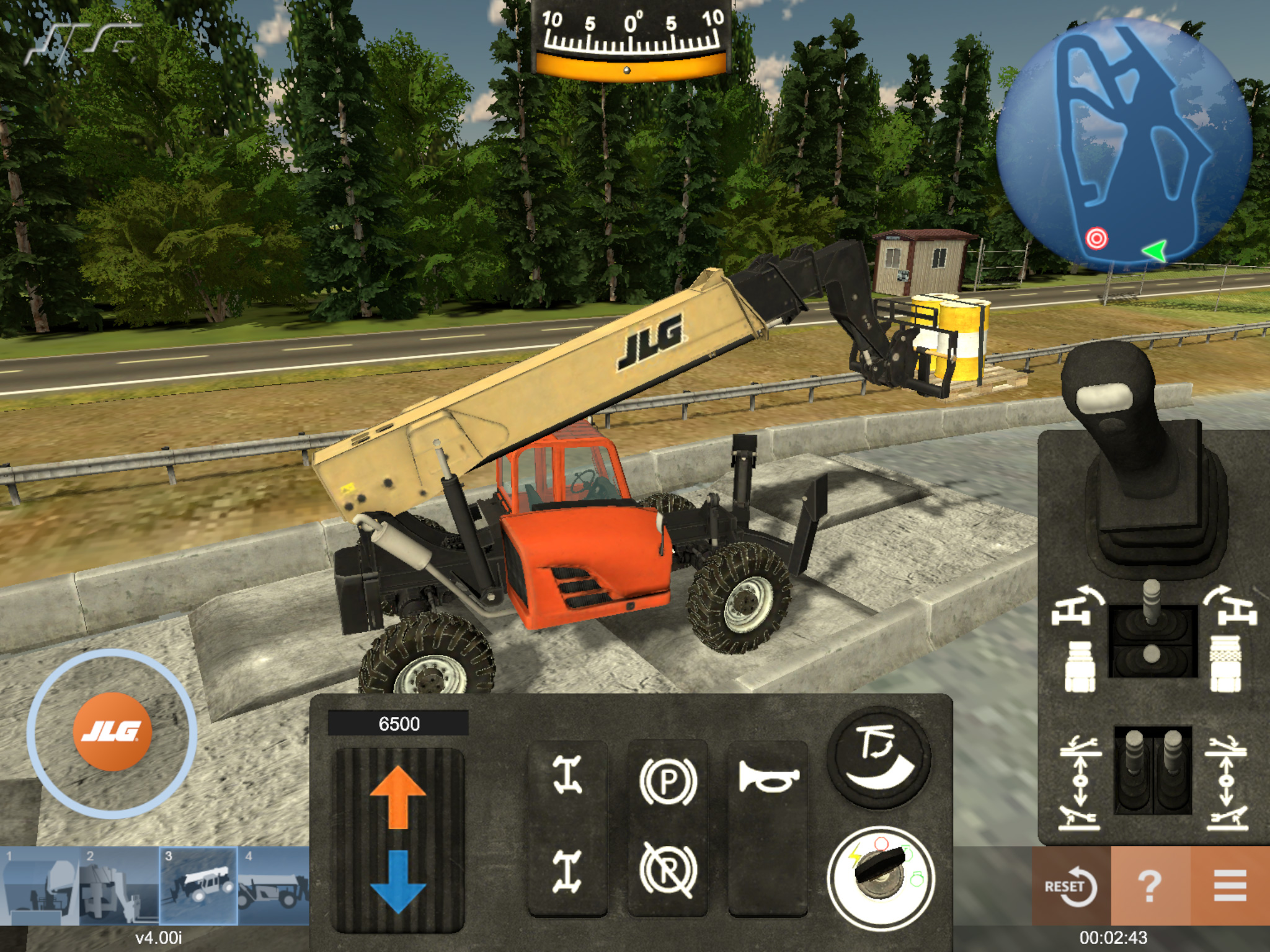 JLG Telehandler Operator Training Simulator